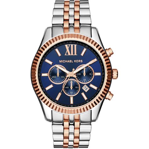 alemaal strepen op michael kors horloge|Michael Kors heren.